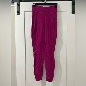 Lululemon fleece lined leggings. Worn twice. Like new.
